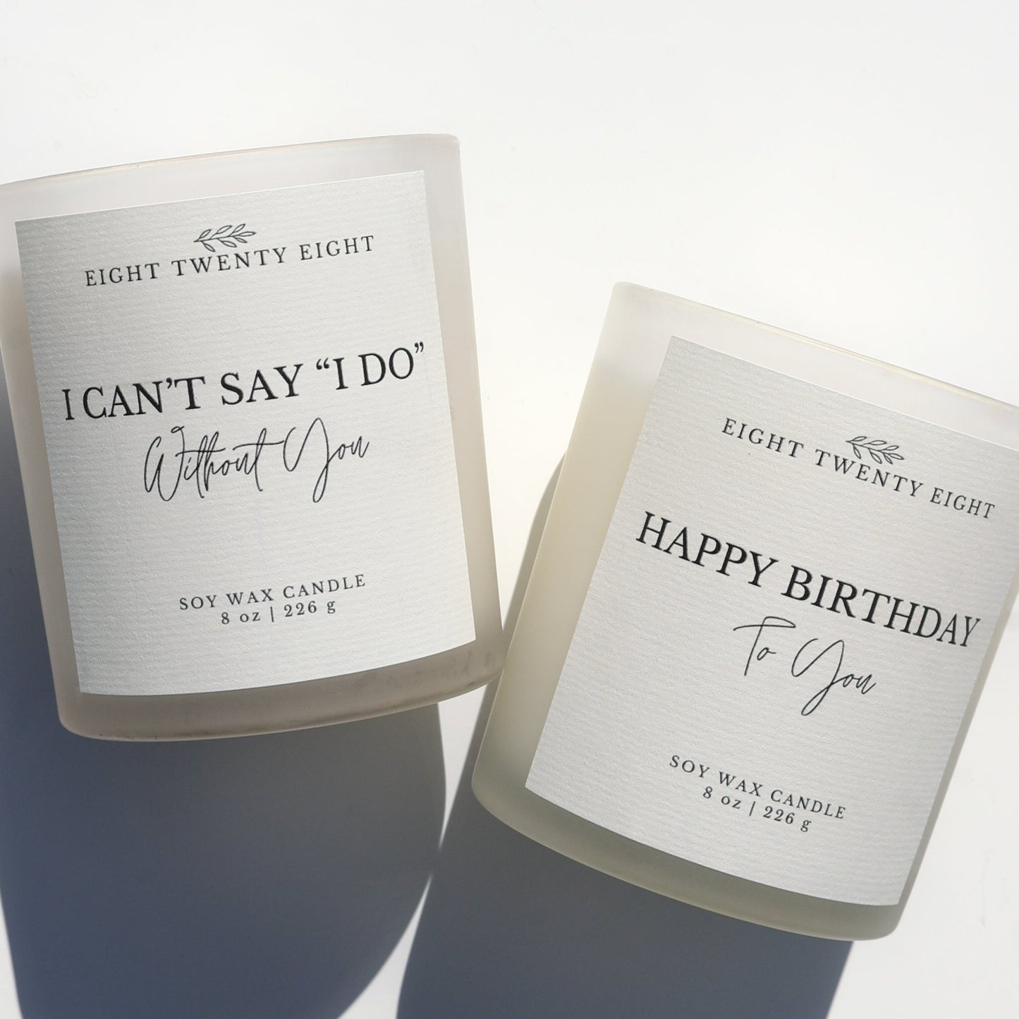 Personalized Candle